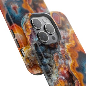Colorful Nature Phone Case |Fire Agate Design|iPhone, Galaxy, Pixel Bild 9