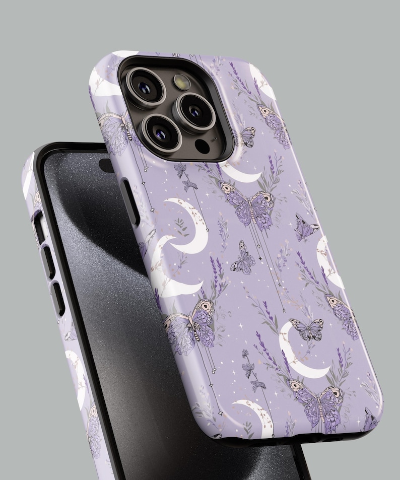 Celestial Phone Cases|Sun, Moon, Stars, Checkers, Whimsigoth|iPhone, Samsung Galaxy, Pixel image 7