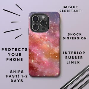 Celestial Galaxy Stars Phone Case | iPhone, Samsung, Pixel image 4