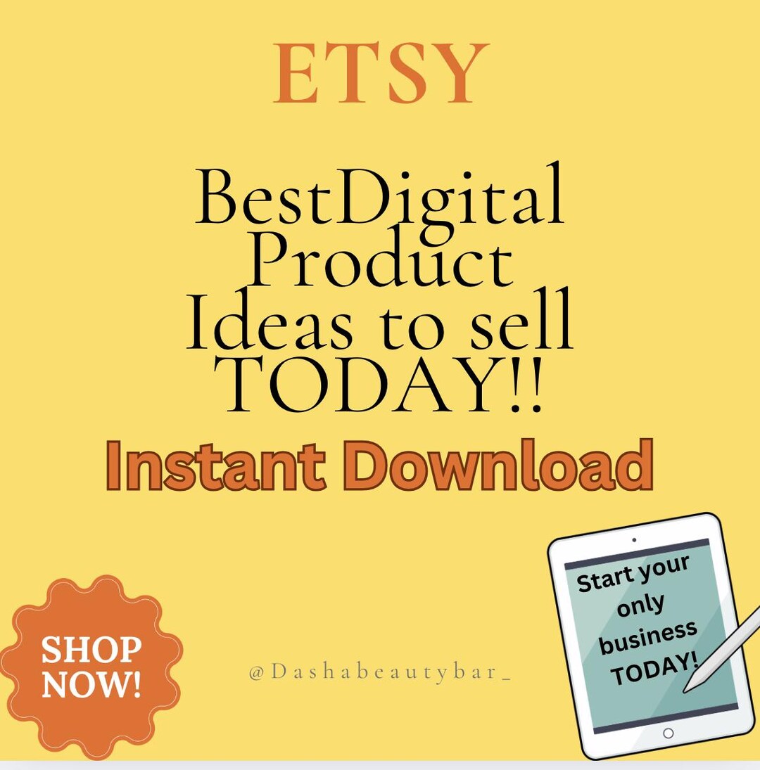 60 000 Digital Products Ideas 2025 Etsy Digital Downloads Passive