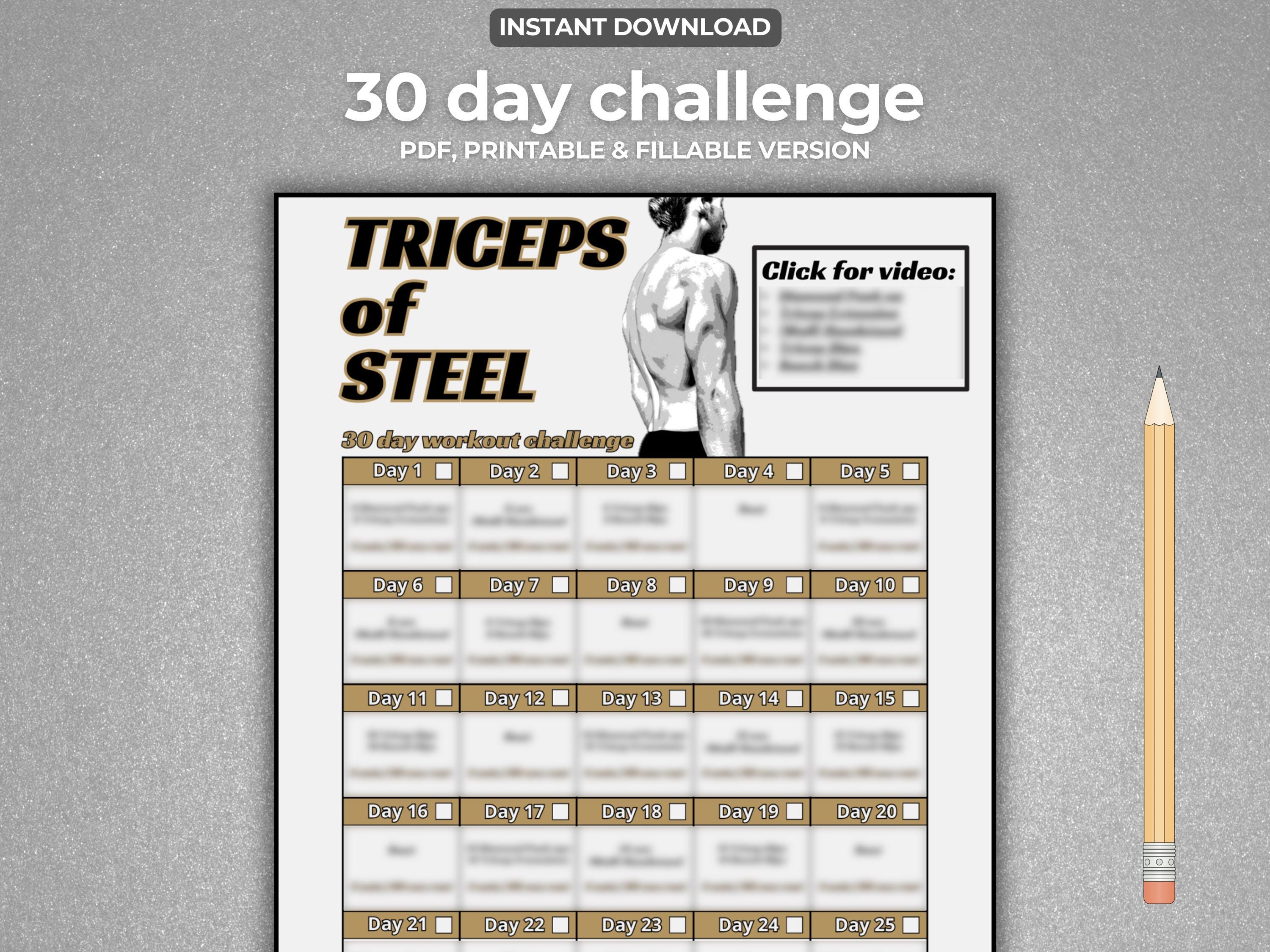 Worksheet Body Beast Chest And Triceps Triceps Muscle UK, image size:3000x2250