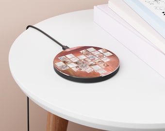 Custom Wireless Charger | Place Your Own Pictures | Custom Order | ADD your OWN Pictures