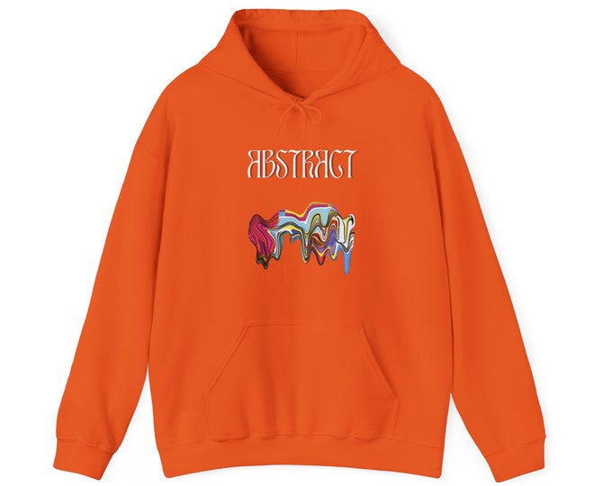 Abstract Hooded Hoodie | Women | Men