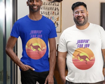 Funny Kangaroo Pun Unisex Softstyle T-Shirt
