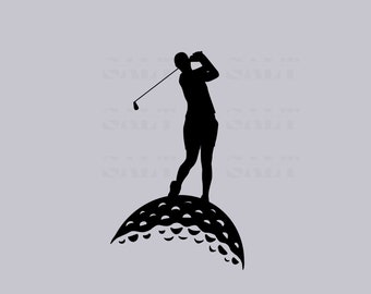 Golf SVG Miłośnik golfa PNG Golfer SVG Piłka golfowa Pobierz cyfrowo Naklejka golfowa Golfer png Miłośnik golfa Prezent Bluza golfowa