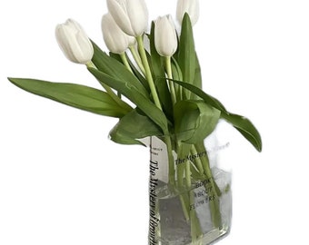 1pc Clear Book Vase