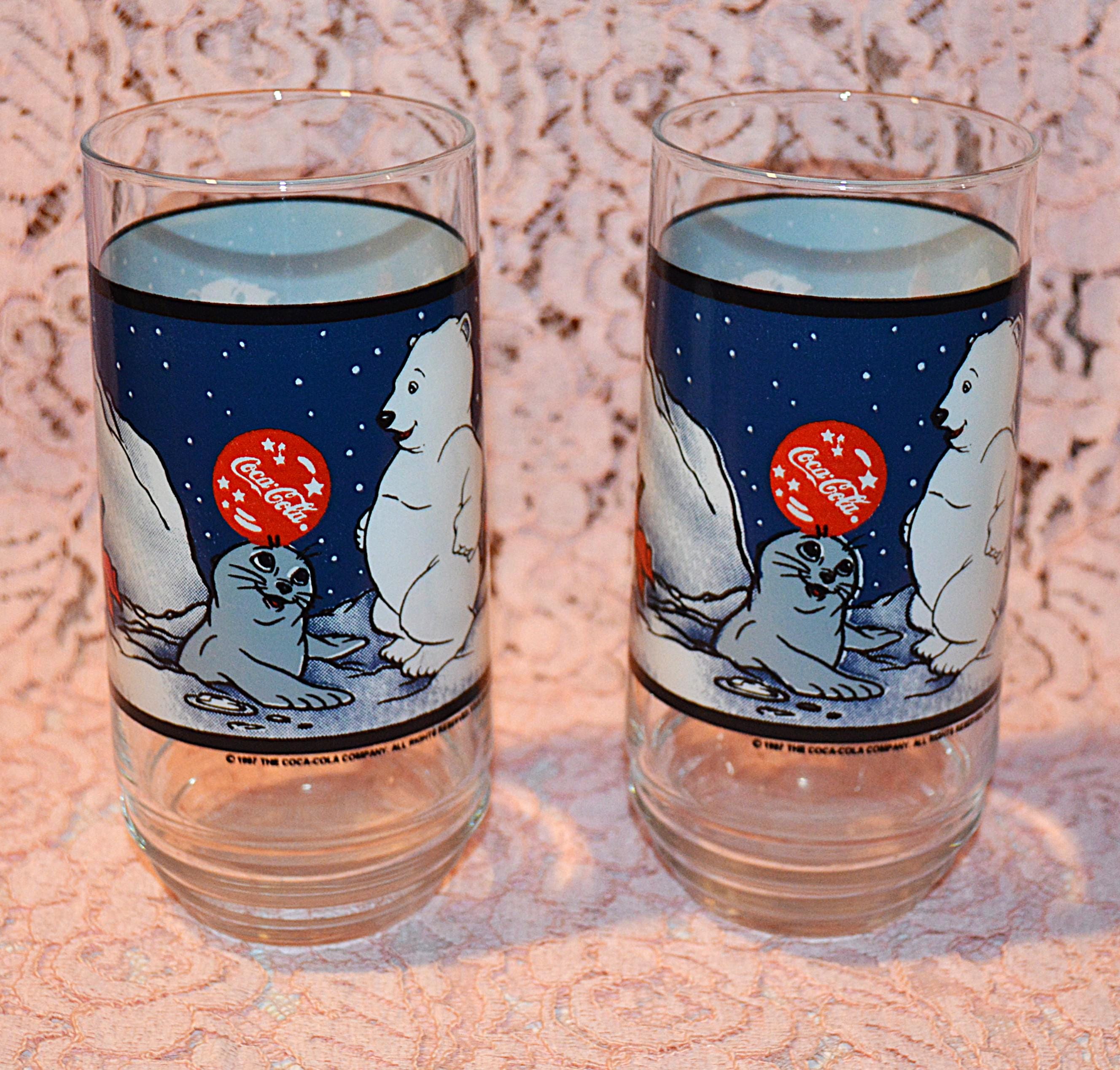 Rare Coke Glasses - Etsy Rare Coke Glasses - Etsy
