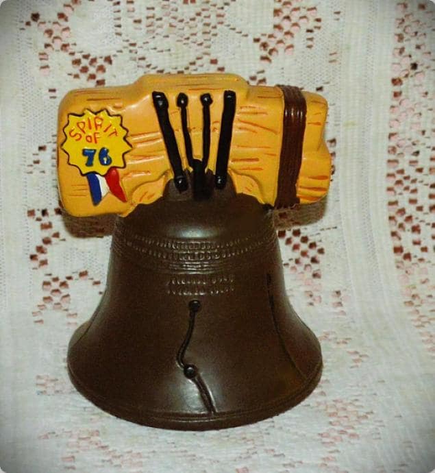 Vintage Liberty Bell Bank - Etsy