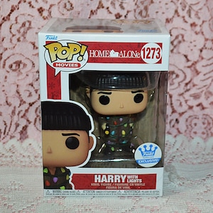 Funko POP! Exclusive Home Alone - Harry with Lights Vinyl Figure, 3.85 inches - Brand New In Box - Funko Pop Toys - Toys, Movies, TV Shows