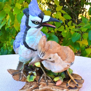 Vintage 1990&#39;s Blue Jay Whiskey Liquor Decanter, Vintage Liquor Bottle - Rare and Hard to Find - Vibrant Colors Amazing details - cocktails