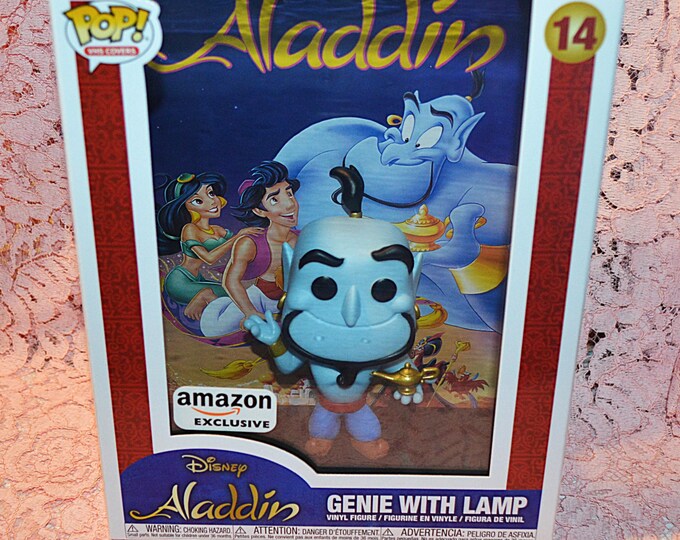 Funko POP! Walt Disney Aladdin VHS Genie With Lamp Exclusive #14 ...