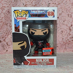 Ninjor Funko Pop #1036 is a Shared Convention Exclusive Limited Release - Mint in Box - Limited Edition - Discontinued