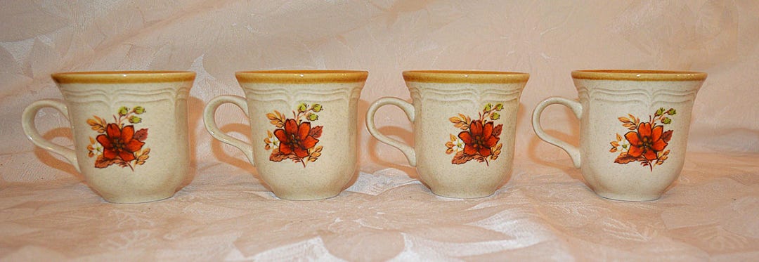Four Vintage Mikasa Garden Club