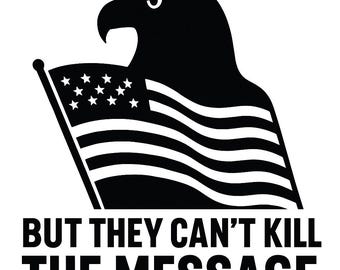 Charlie Kirk Tribute Decal