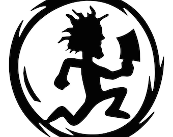ICP Hatchet Man Barbed Wire Vinyl Decal