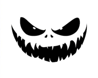 Evil Smile Vinyl Decal For Cars Laptops and More!