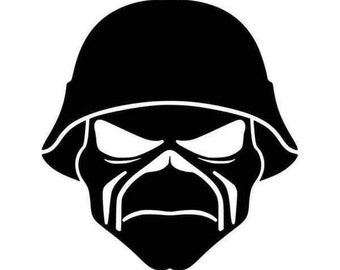 Iron Maiden Eddy the Head Vinyl Decal