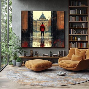 Buckingham Palace canva, wall art ,home art, painting, decor,