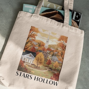 Gilmore Girls Einkaufstasche - Stars Hohle Herbstfest - Herbst-Tasche - Gilmore Girls Season - Öko-Einkaufstasche - Anime Liebhaber Geschenk -