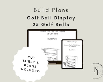 Build Plans, Golf Ball Display, Sports Displays, Sports Collectables, Collectables, Man Cave, Bar Decor, Sports Decor