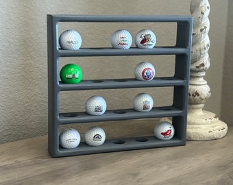 Golf Ball Display, Golf Ball, Golf, Sports Decor, Bar Decor, Mancave Decor, Golf Collectible, Collectible