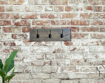 FREE SHIPPING Wall Hooks, Home Storage, Hanging Storage, Key Holder, Home Decor, Coat Hanger, Wooden Hanger, Mud Room,  Farmhouse