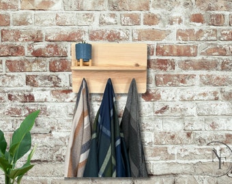 Wall Shelf, Shelf with Hooks, Wall Decor, Home Storage, Wall Mounted Shelf, Hooks, Gift, Home Decorations, Key Hooks