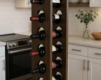 Wine Rack, Free Standing, Wine Holder, Decor, Kitchen, Dinning Room, GIft