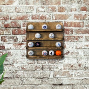 Golf Ball Display, Golf Ball, Golf, Sports Decor, Bar Decor, Mancave Decor, Golf Collectible, Collectible