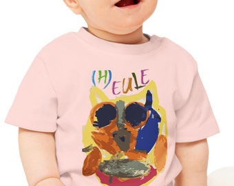 Camiseta Bebé Camiseta Búho Aullando Gritando Dibujo Infantil Divertido Regalo Nacimiento Embarazada