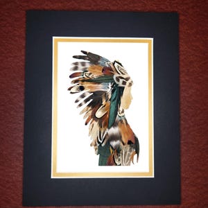 Native American Art Boho Western Gift Rustic Bohemian Wall Decor Tribal ...