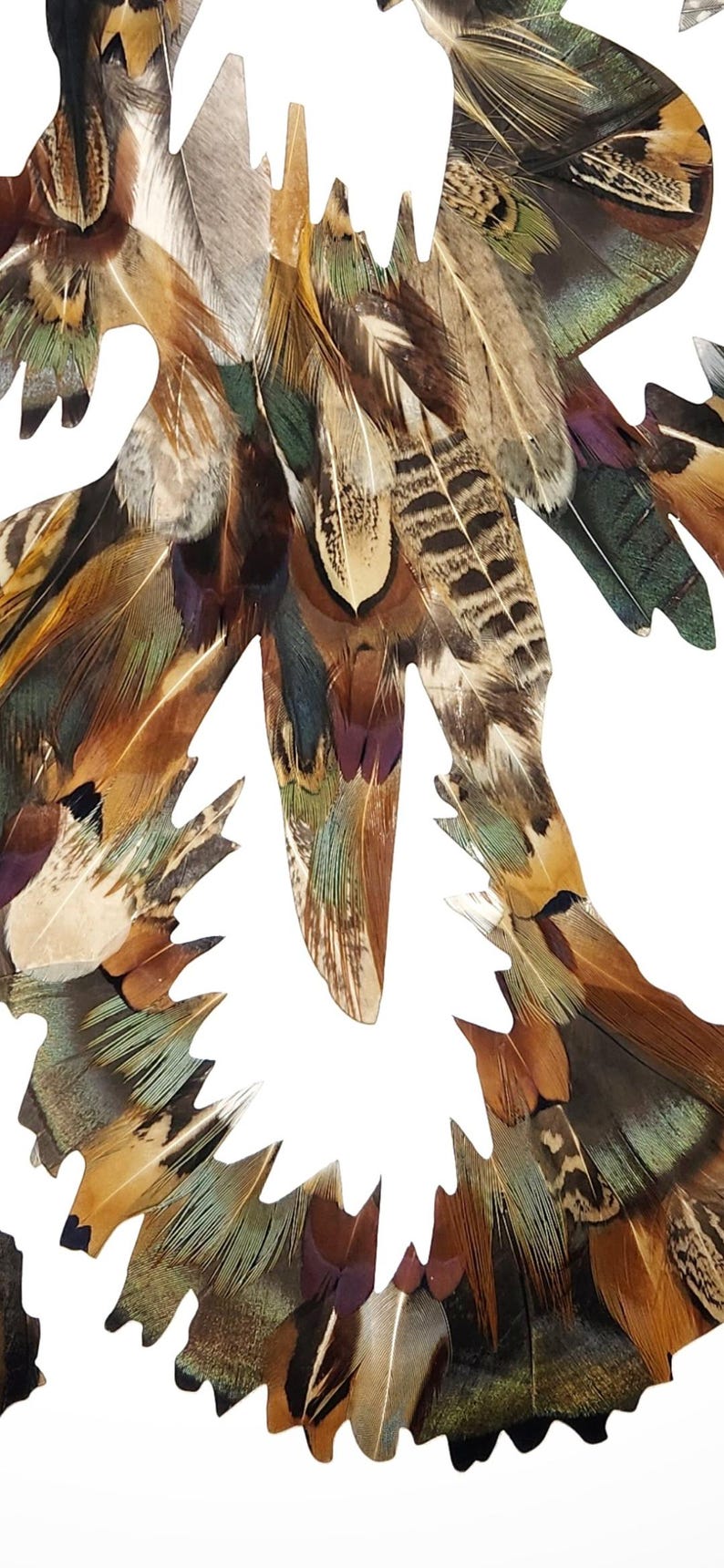 Native American Art Native American Decor Unique Feather Wall Art ...