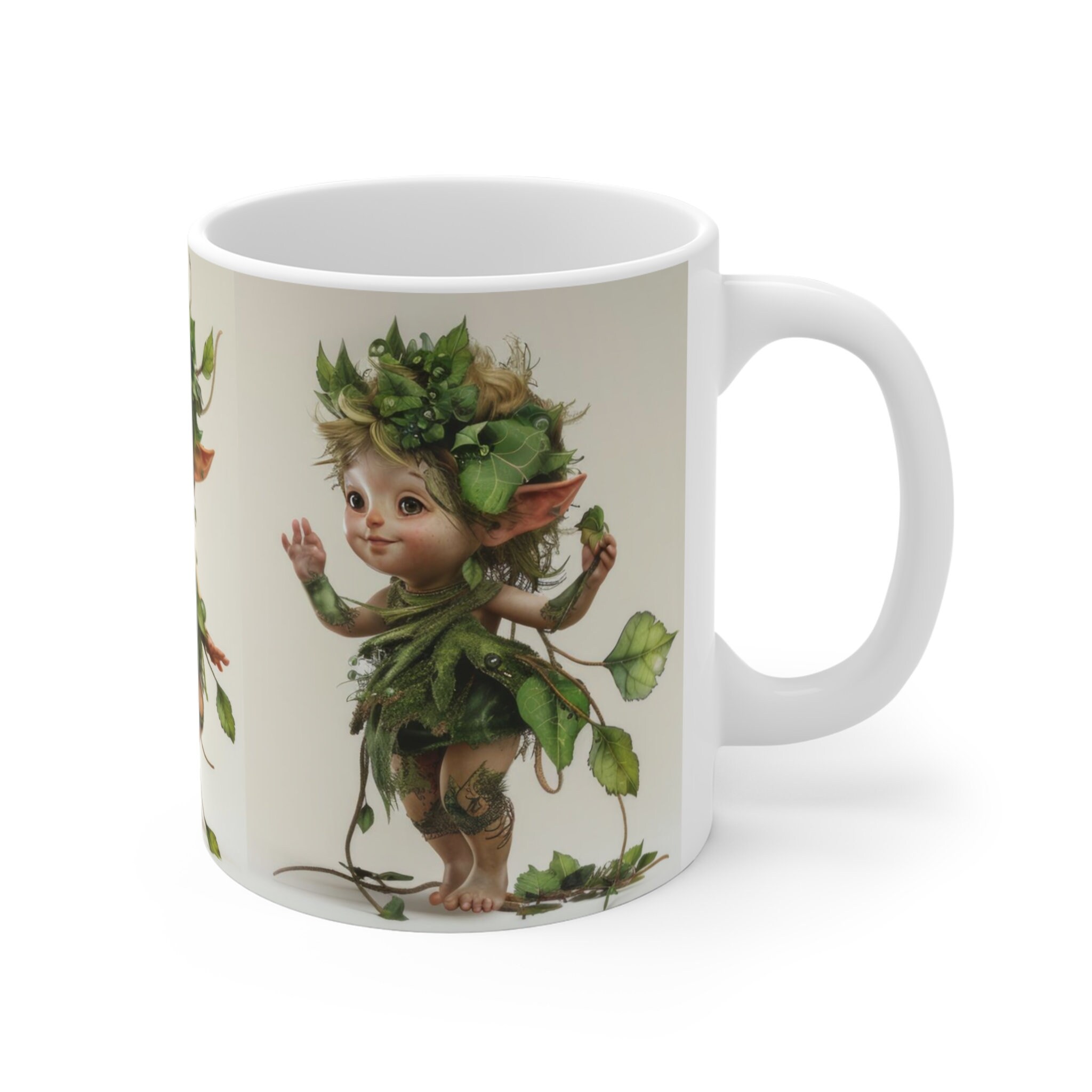 Fey Charm Mug - Enchanting Pixie Cup - Whimsical Fairy Gift - Fantasy Lovers' Delight - DnD Diaper League