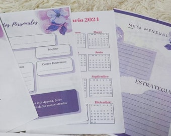 PRINTABLE DIGITAL AGENDA DESIGN