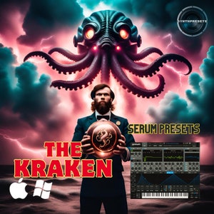 The Kraken Music audio presets for synthesizers - a direct improvement in your music production | Unmatched sound versatility |High quality