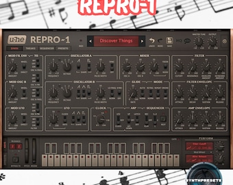 Virtual Synth - REPRO 1 for Windows, VST, VST3, AAX (lifetime activation)