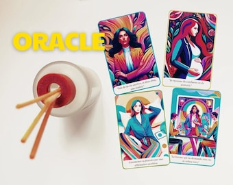 Oracle Deck - 60 cards for women's development