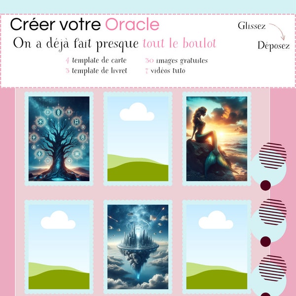 Template création oracle facile avec Canva