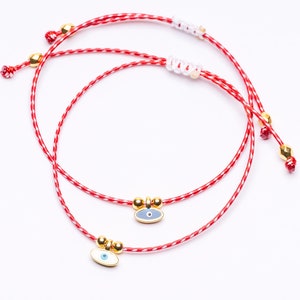 Μαρτάκια bracelet evil eye | March bracelet