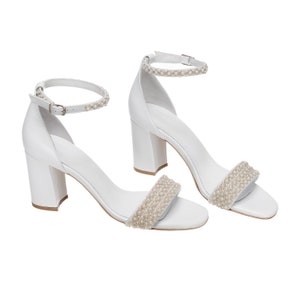 Pearl Wedding Heel for brides