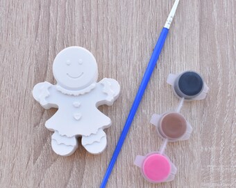 Christmas Paint Kit Gingerbread Girl
