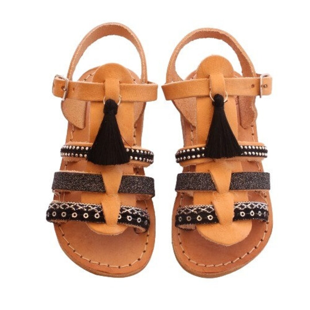 Boho Style Lace-Up Sandals - Colorful Geometric Print Straps, EVA Lightweight Sol | ChicGrl