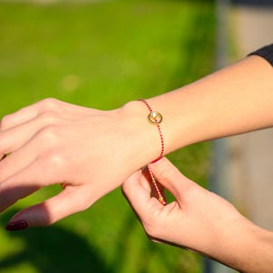 Minimal martis bracelet evil eye | March bracelet