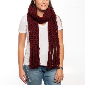 Chunky Knit Scarf | Oversized Winter Scarf