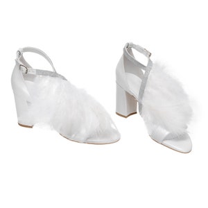 Stylische Designer Hochzeits Heels für Braut