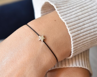 Silver Star Bracelet – Silver plated charm