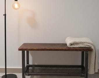 An industrial design table that combines raw functionality with aesthetic value rustic loft-style, modern-industrial,vintage, reclaimed-wood