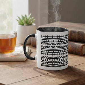 Caneca com Código Secreto e Mensagem Oculta - Presente Divertido para Colegas com Senso de Humor - Ideia de Presente Sarcástico - Caneca de Cerâmica para Escritório 330ml