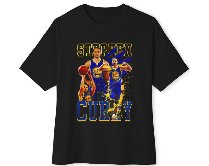 STEPHEN CURRY Basketball T-SHIRT, Stephen Curry Shirt, Gift For Her And Him - Unisex Comfy T-Shirt, 90's Vintage Design T-Shirt