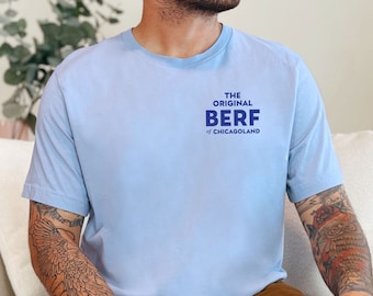 A camisa original do BERF A camisa do urso Original Beef Chicagoland Camisa Sim Camisa do chef Richie Camisa com erro de impressão Programa de TV A camisa do urso Richie